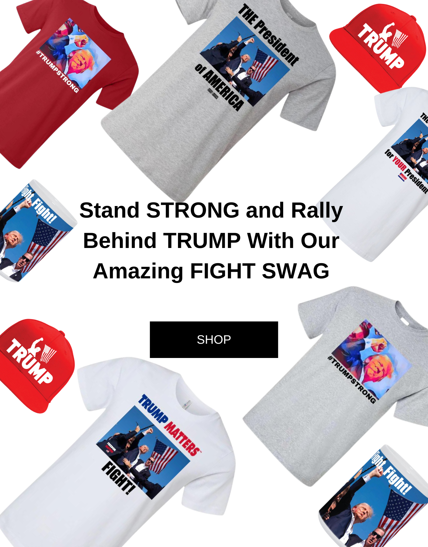 stand strong and rally behind TRUMP