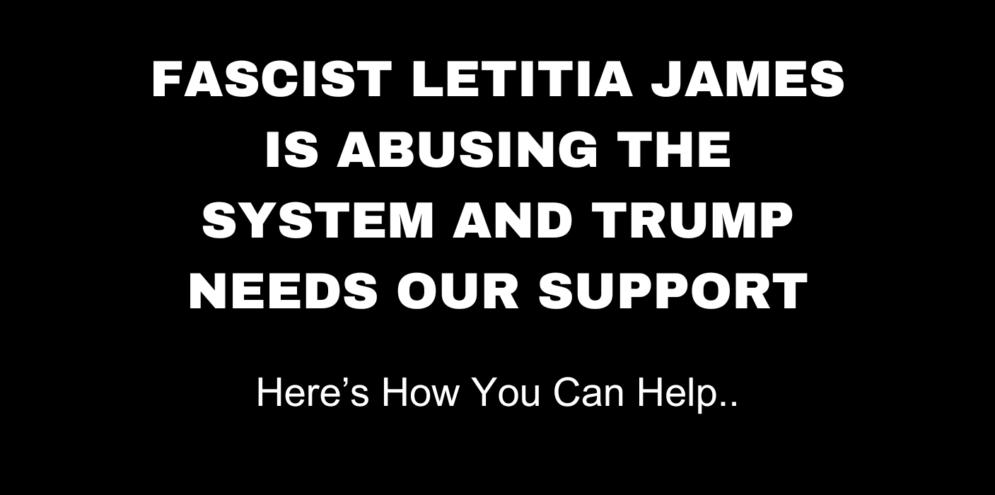 Fascist Letitia Jones is Abusing the System