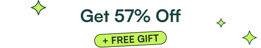 Get 57% off + free gift