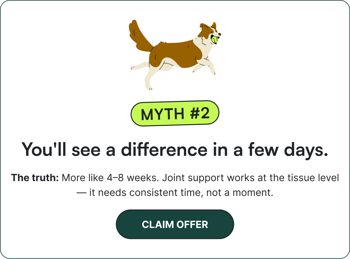 Myth 2: You'll see a difference in a few days