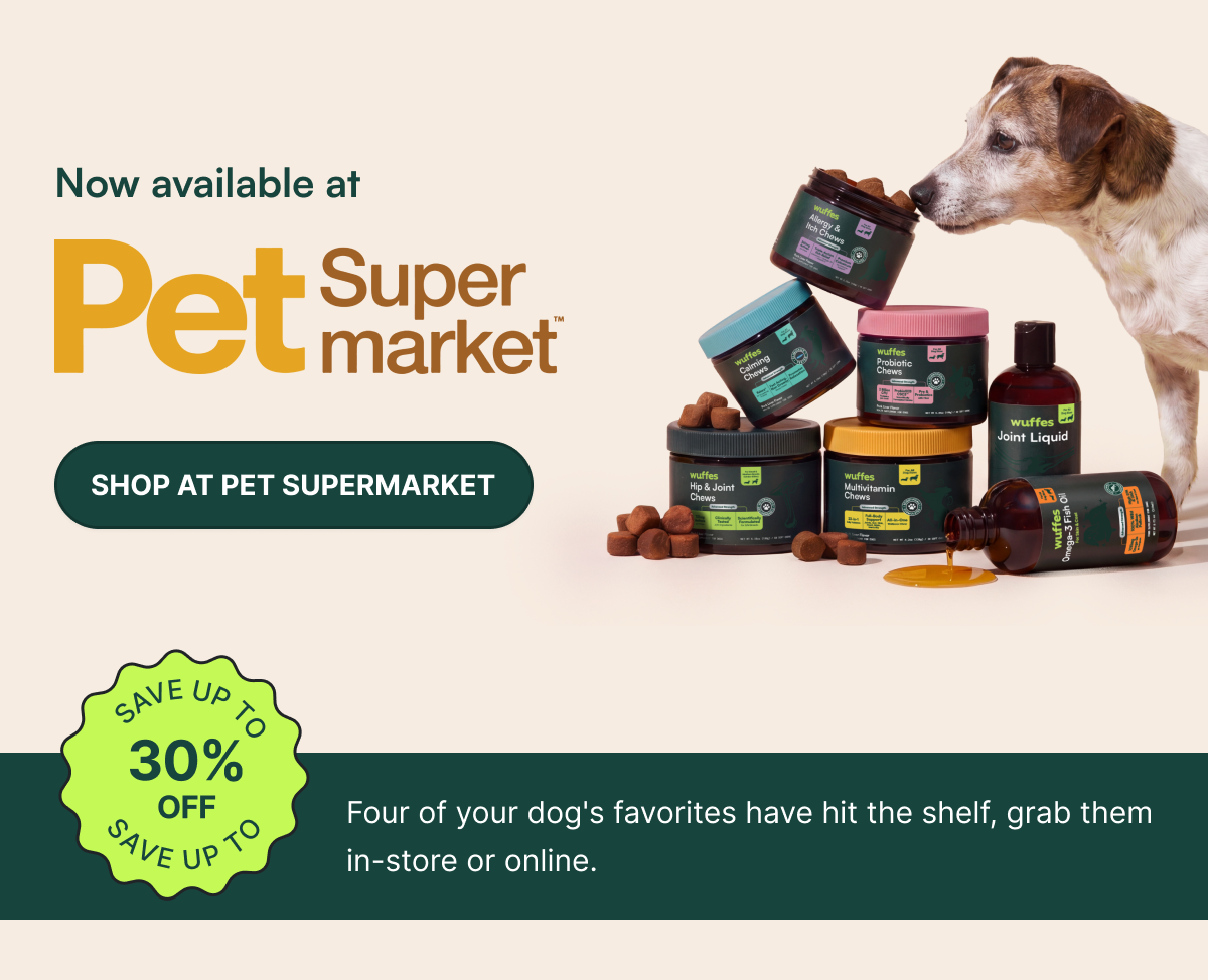NOW AVAILABLE AT PETSUPERMARKET