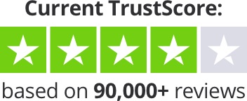 Current TrustScore 4.2 Stars Based on 90,000+ Reviews