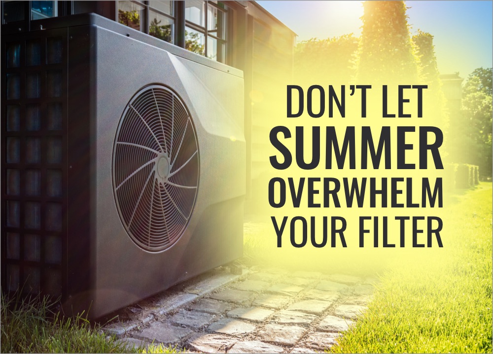Don't let summer overwhelm your filter