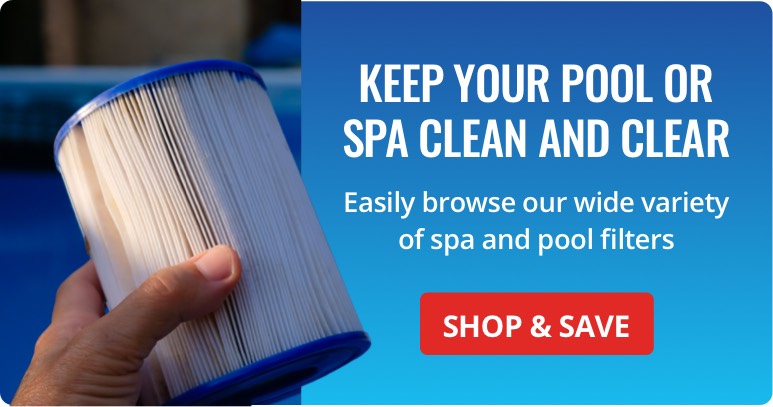 Keep your pool or spa clean and clear. Easily browse our wide variety of spa and pool filters. Shop now