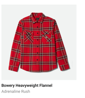 Bowery Heavyweight Flannel