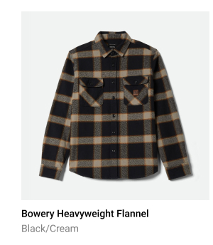 Bowery Heavyweight Flannel