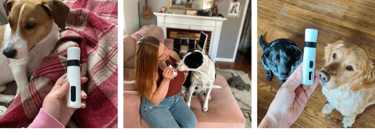 The Numbers Don't Lie 95% reported their pets were less anxious during nail trims. 93% no longer needed vets or groomers for nail trims. 92% felt more at ease using this compared to clippers SECURE STRESS-FREE GROOMING