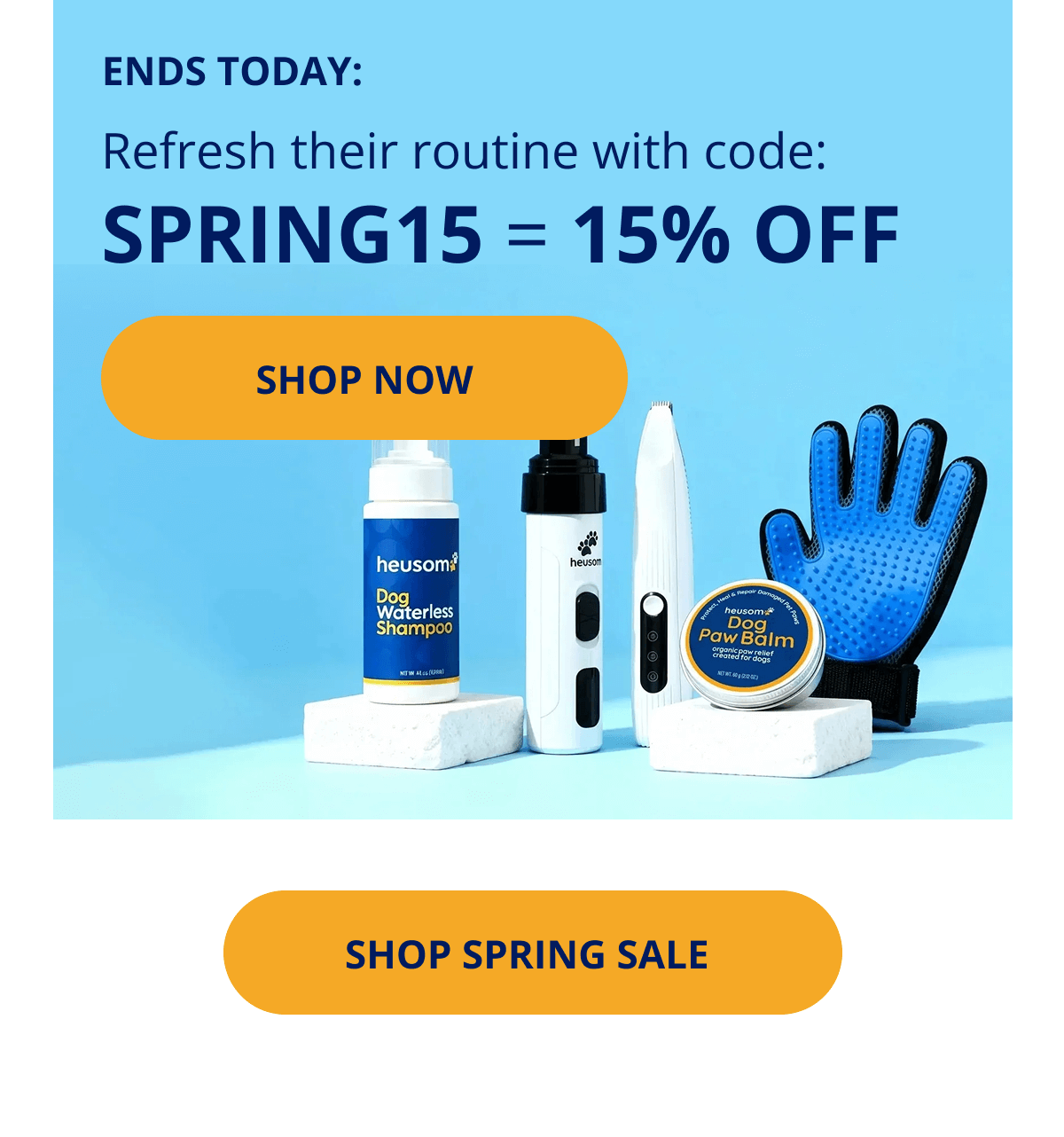 Spring's officially here, and it's time to refresh your dog's grooming routine.