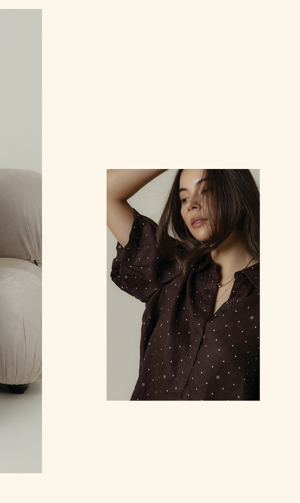 The Puff Sleeve Linen Shirt