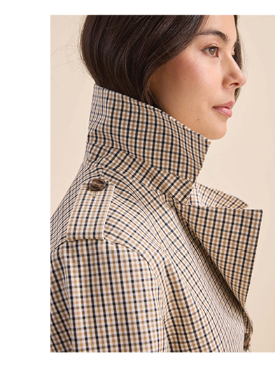 The Cropped Trench Coat