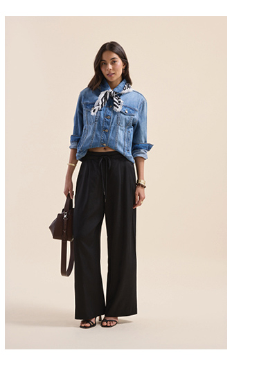 The Tie Detail Pant