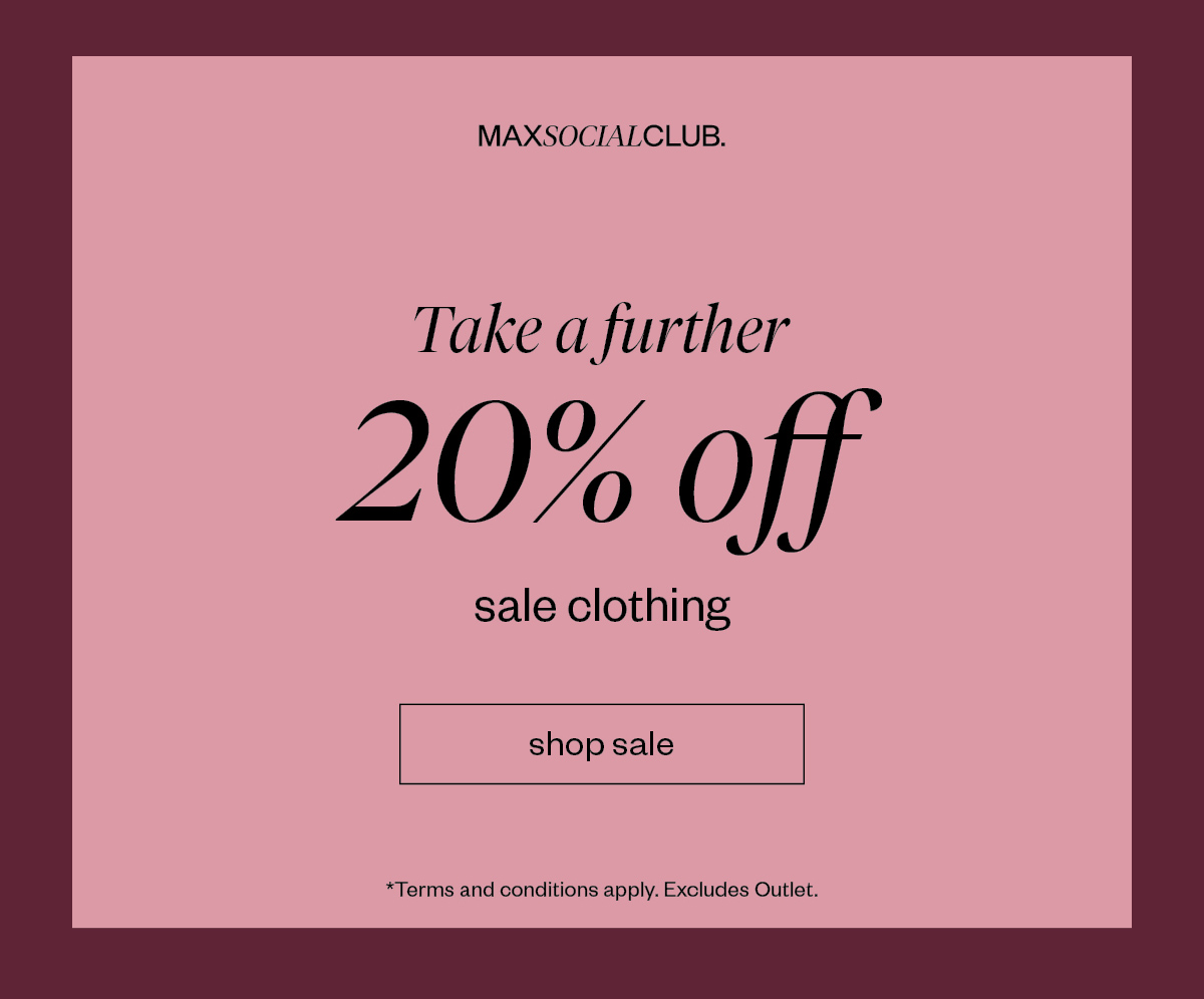 20% off Sale Clothing