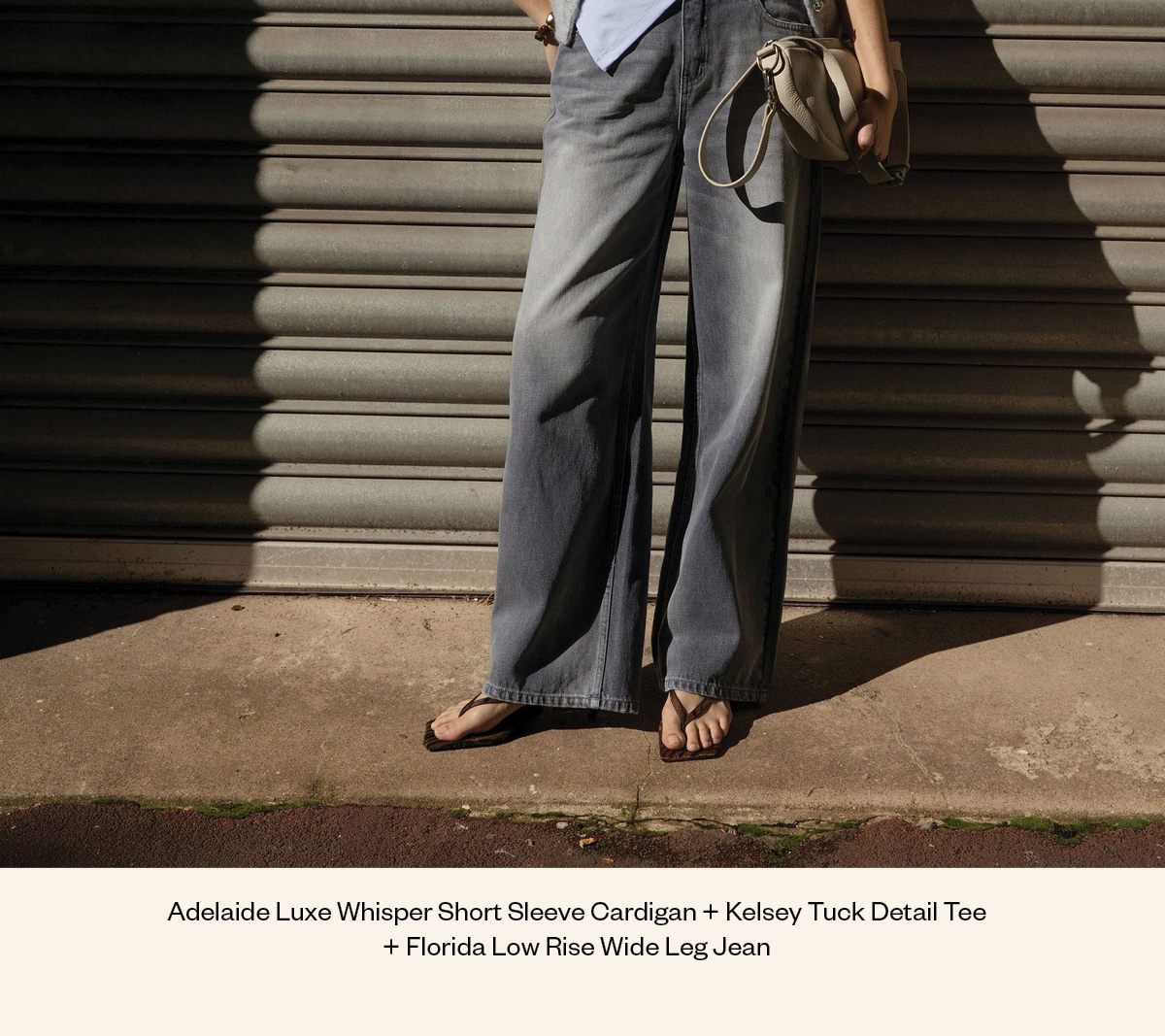 Florida Low Rise Wide Leg Jean