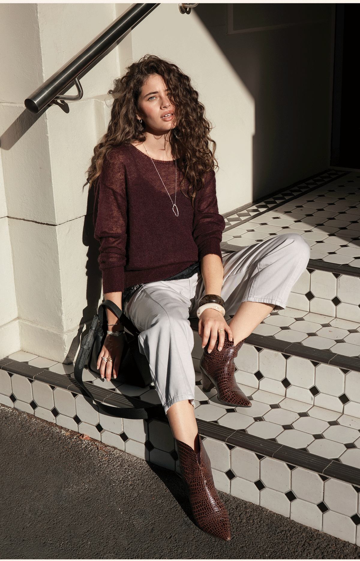 The Sheer Boatneck Sweater