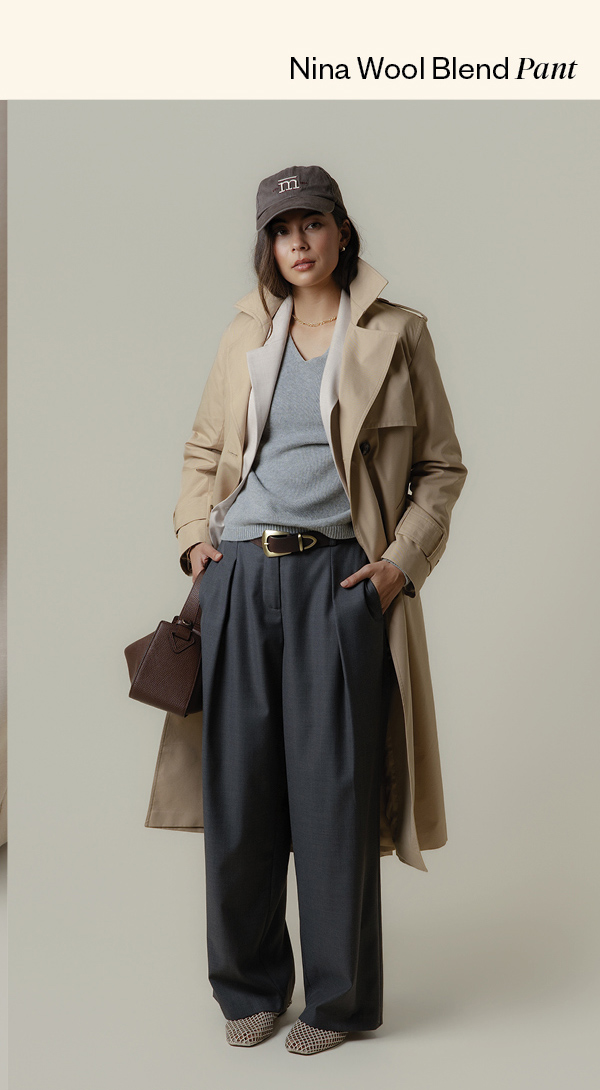 Nina Wool Blend Pant