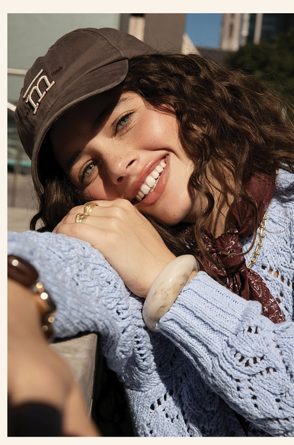 Elaina Knit Detail Sweater