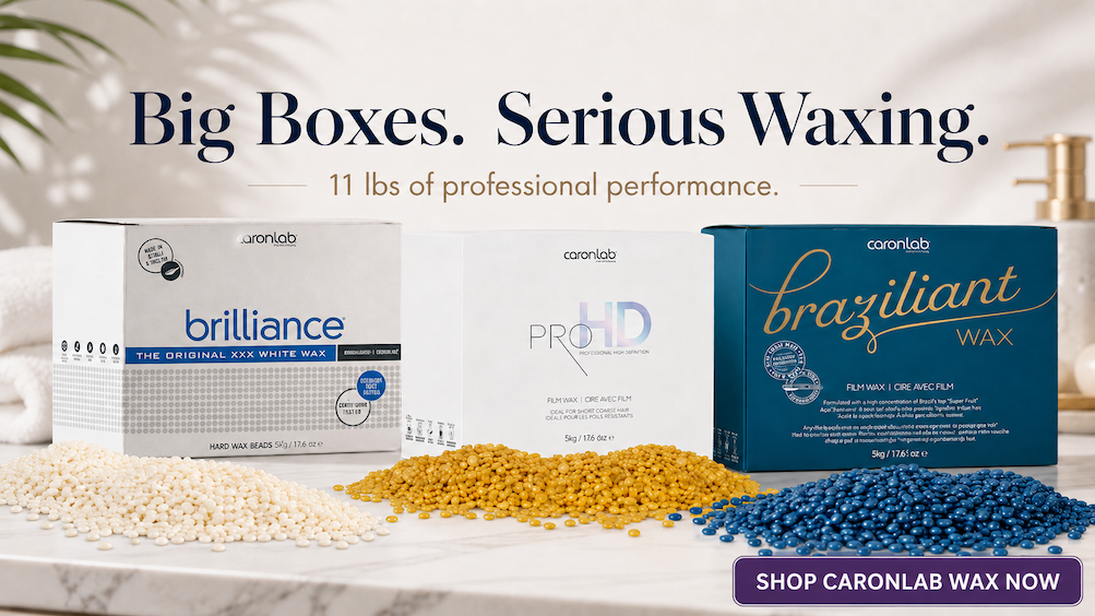 3 Boxes of Caronlab wax: ProHD, Brilliance, Braziliant