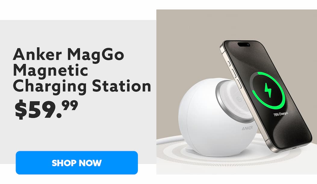 Anker MagGo Magnetic Charging Station, Shop Now
