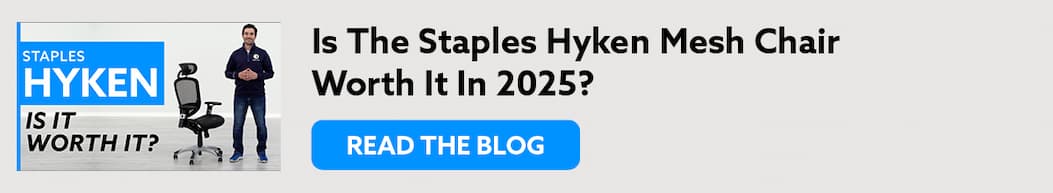 Is the Staples Hyken Mesh Chair Worth It? Read the Blog