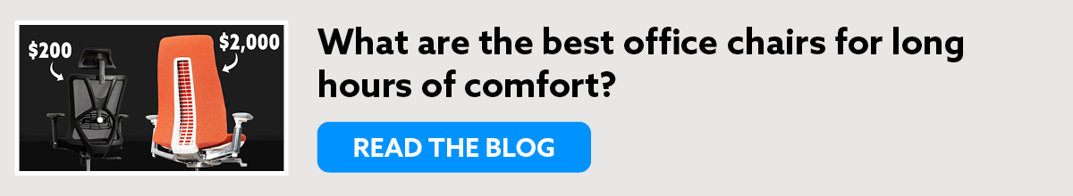 What are the best office chairs for long hours for comfort?