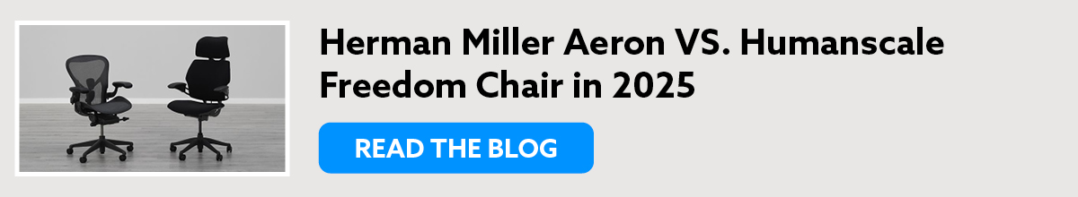 Herman Miller Aeron vs Humanscale Freedom Chair in 2025
