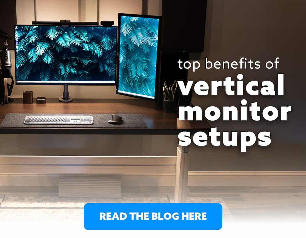 The Top Benefits of Vertical Monitor Setups