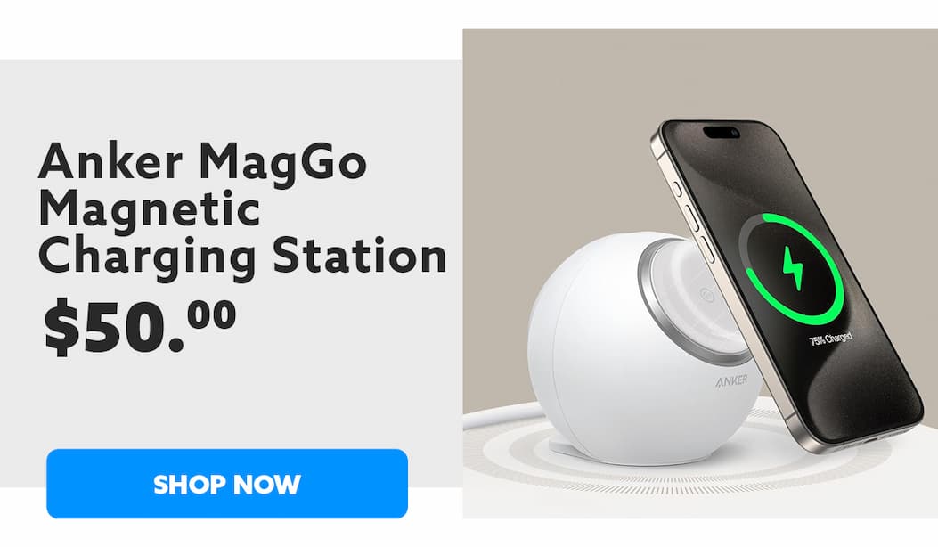 Anker MagGo Magnetic Charging Station, Shop Now