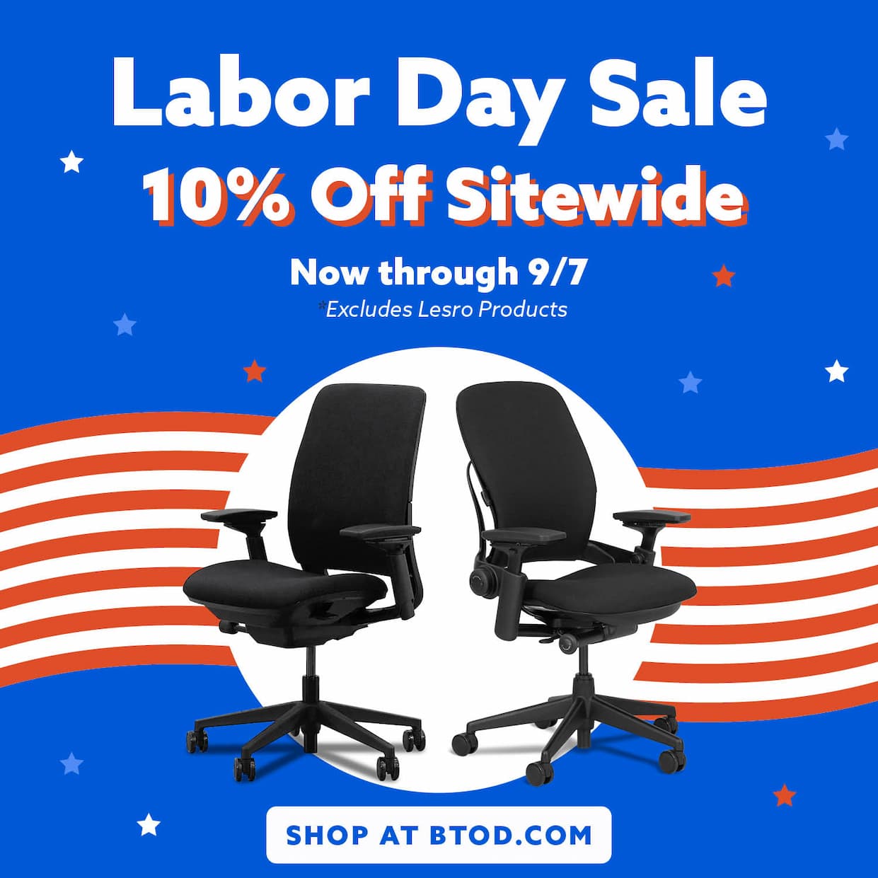 Labor Day Sale 10% off Sitewide until 9/7