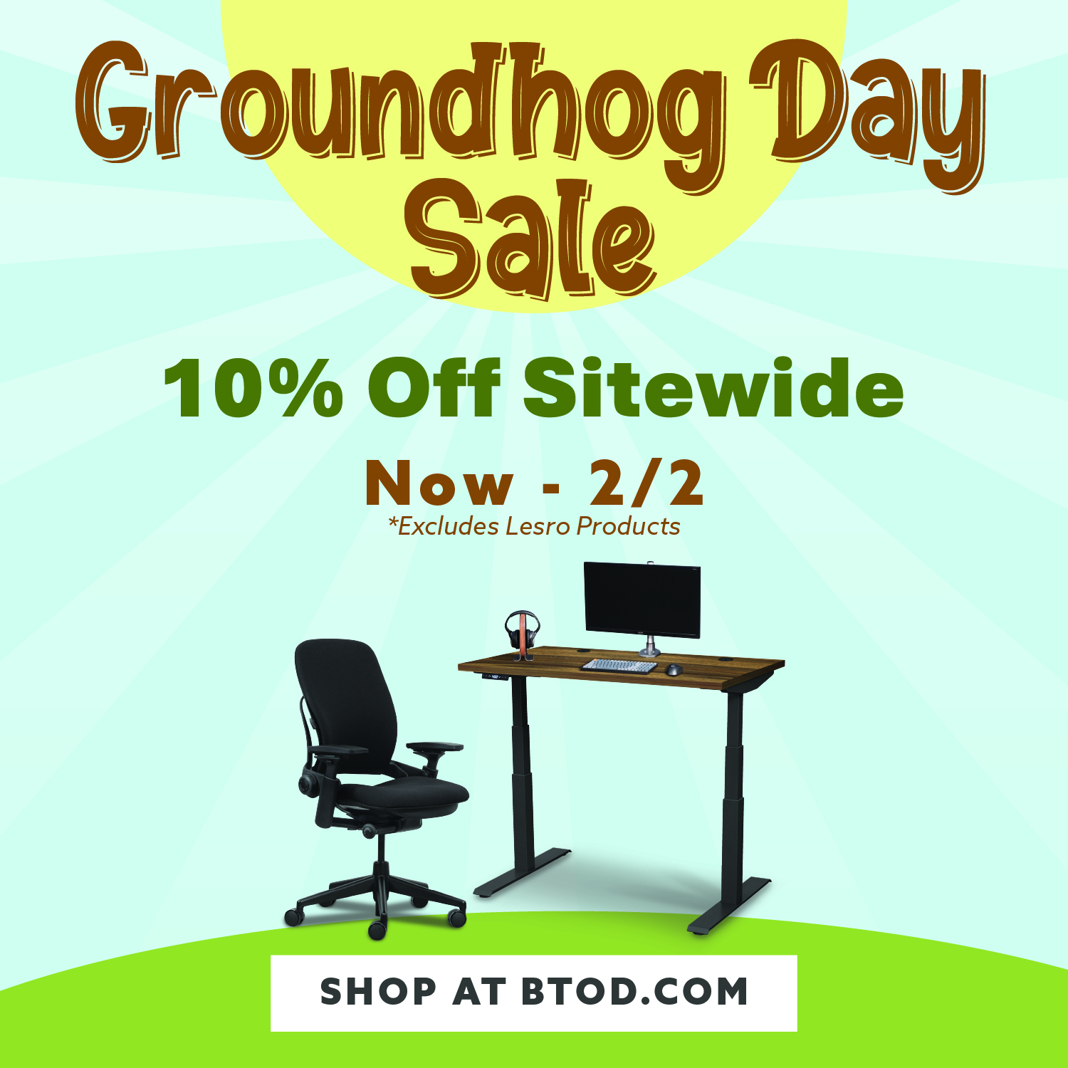 Groundhog Day Sale 10% off Sitewide Now-2/2