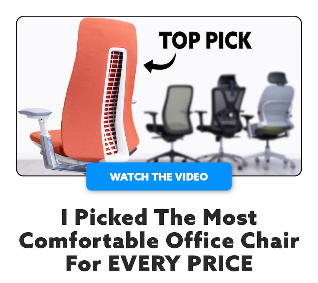 I Picked The Most Comfortable Office Chair For Every Price