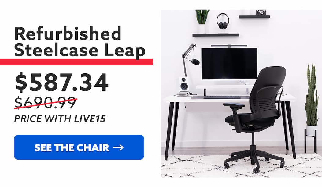 Refurbished Steelcase Leap v2