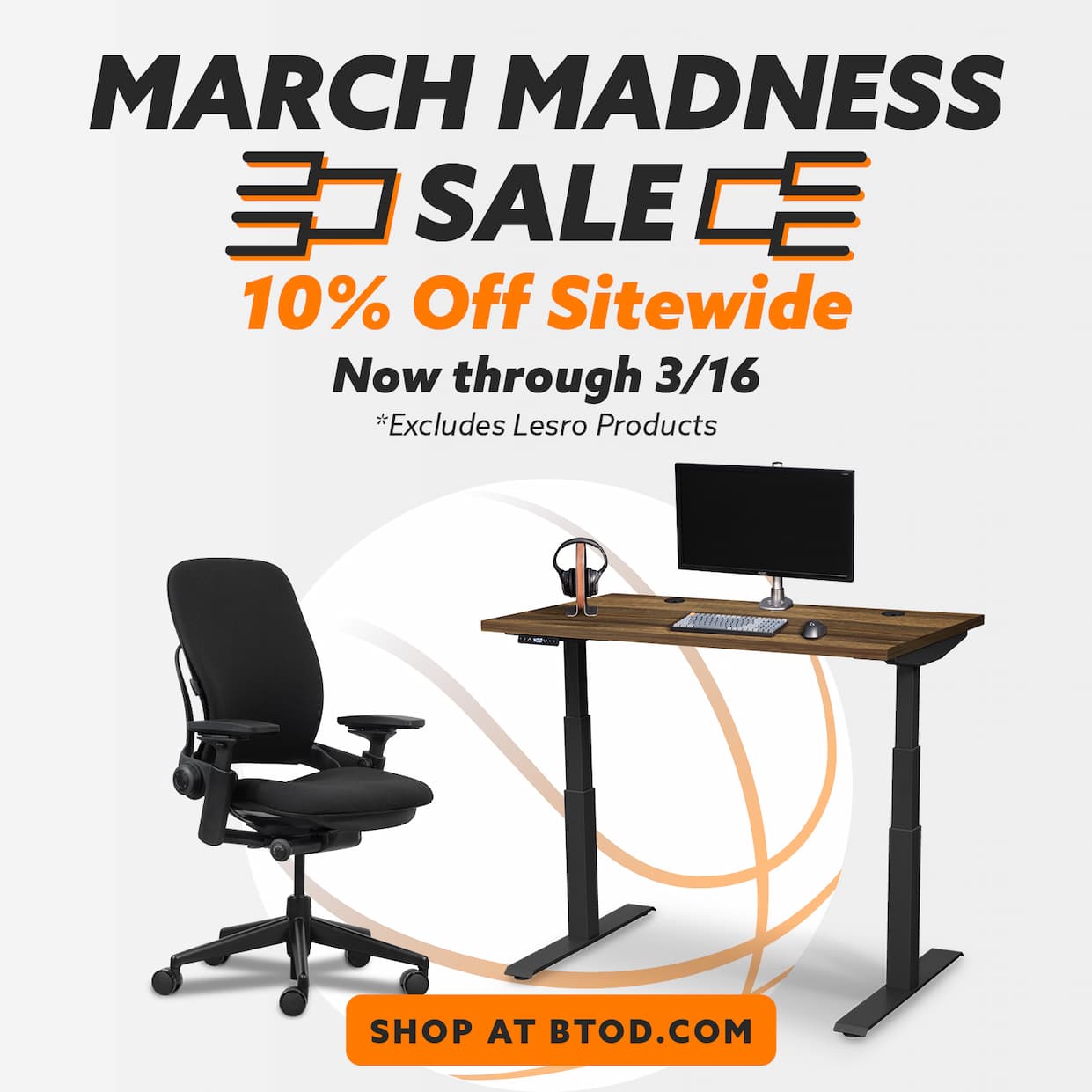 March Madness Sale 10% off Sitewide until 3/16