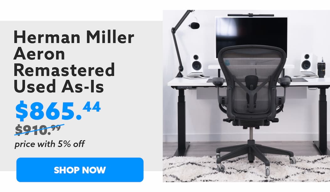 Herman Miller Aeron Used As Is, Shop Now