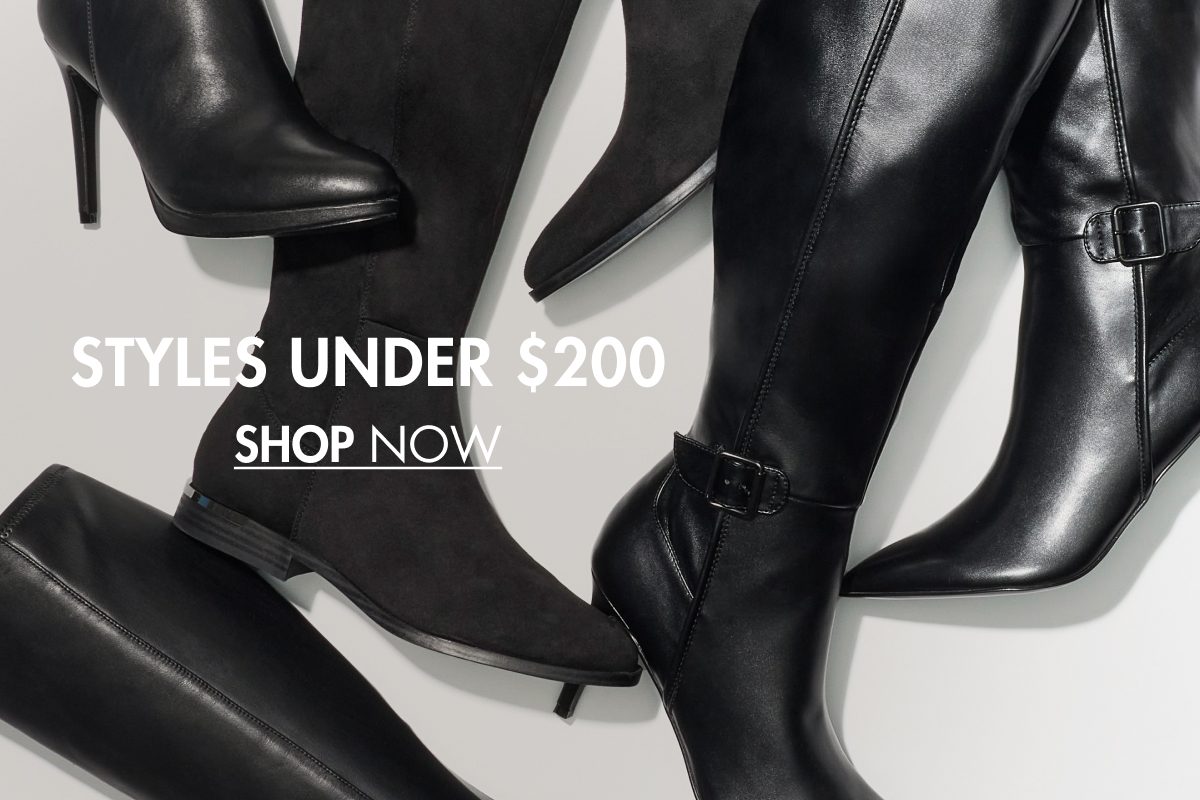 STYLES UNDER $200 SHOP NOW