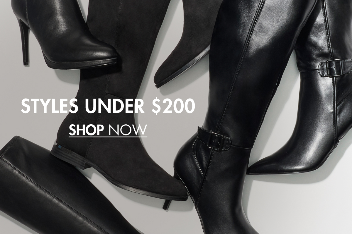 STYLES UNDER $200 SHOP NOW