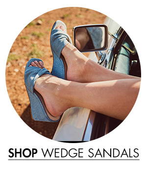 SHOP WEDGE SANDALS