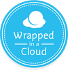 Wrapped in a Cloud Logo