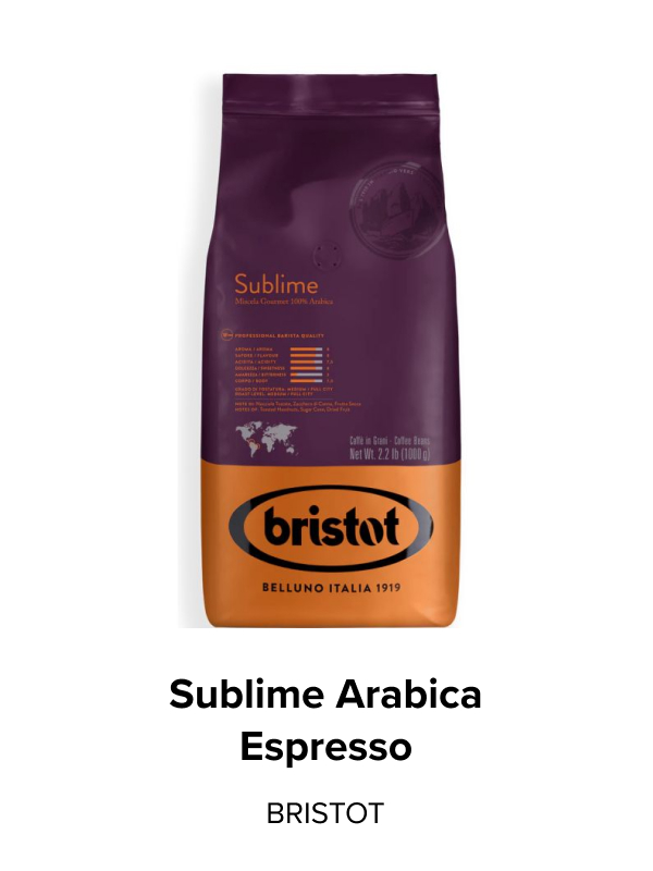 Bristot Sublime Arabica Espresso Beans