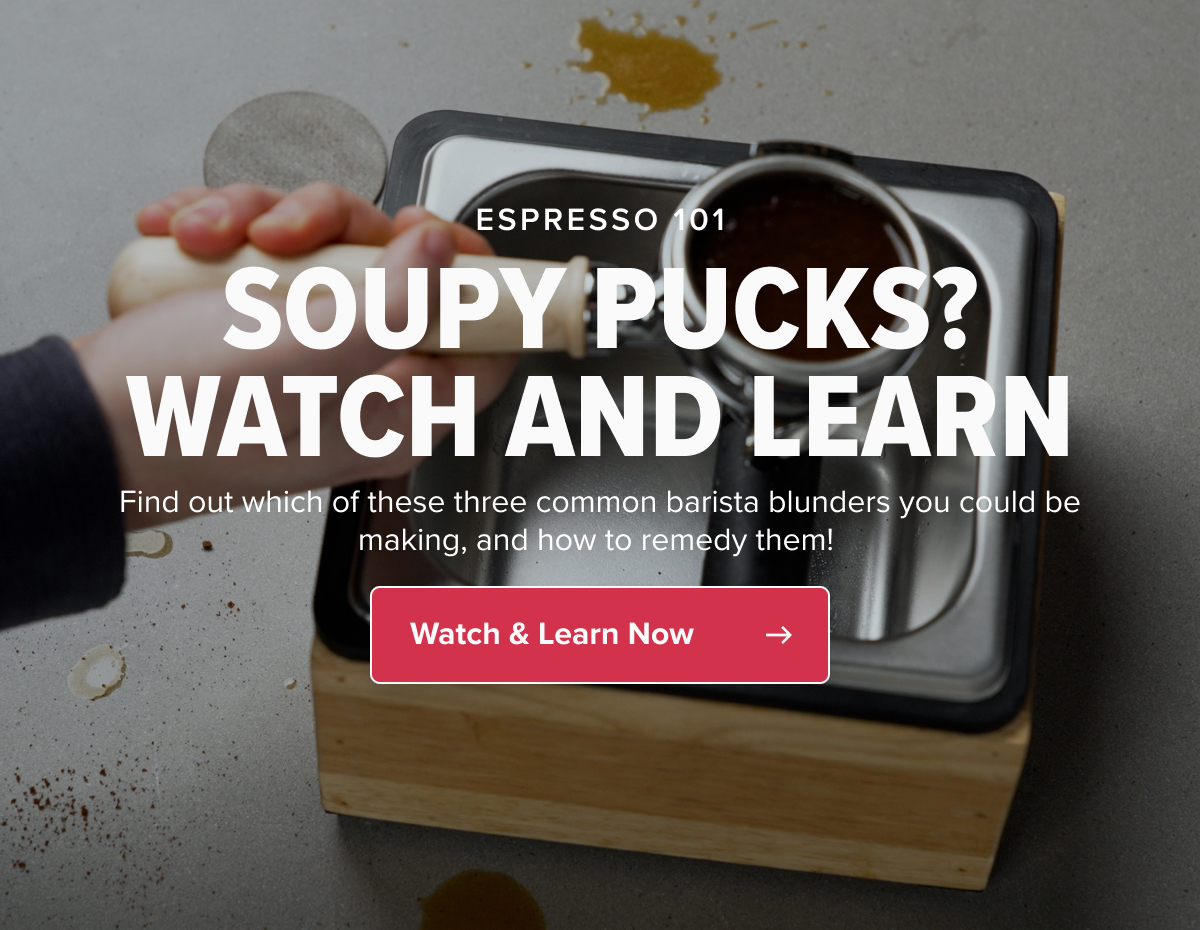 Why is your espresso puck soupy? 😫 Seattle Coffee Gear