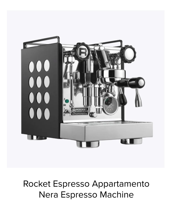 Rocket Espresso Appartamento Nera Espresso Machine