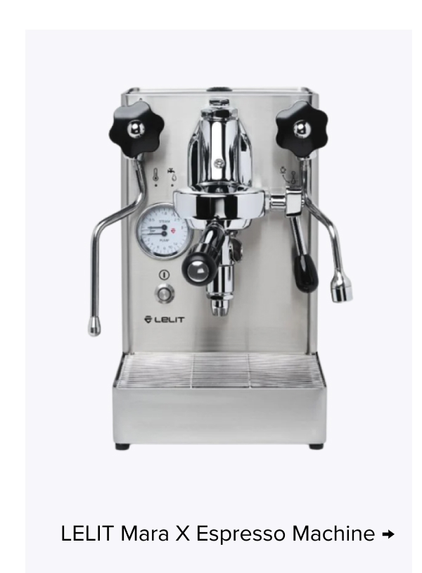 LELIT Mara X Espresso Machine