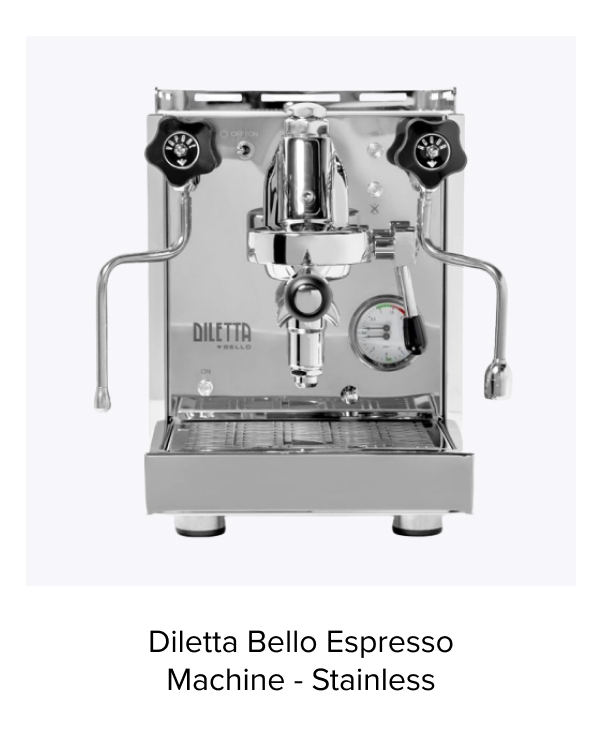 Diletta Bello Espresso Machine - Stainless