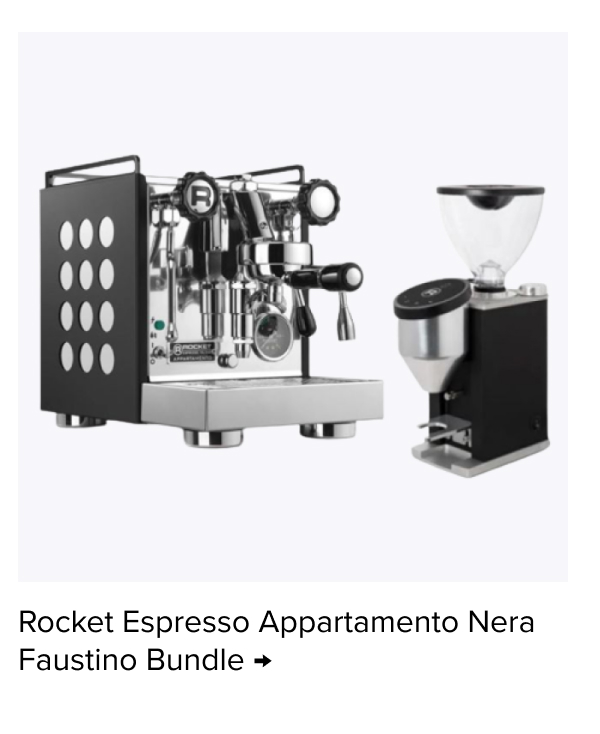 Rocket Espresso Appartamento Nera Faustino Bundle