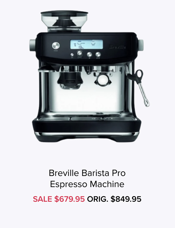 Breville Barista Pro Espresso Machine