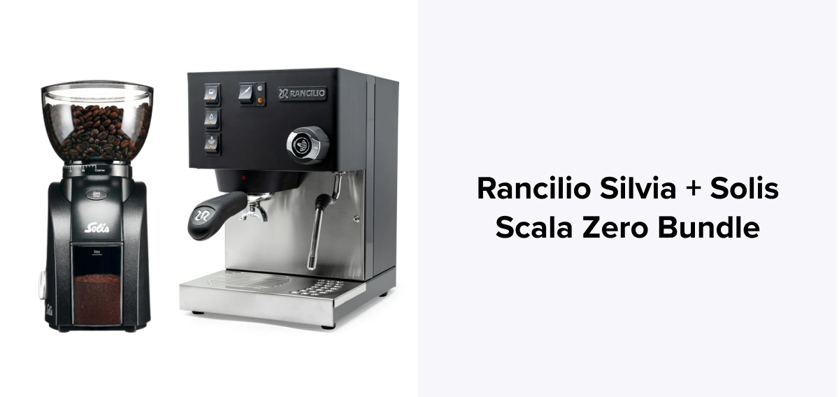 Rancilio Silvia + Solis Scala Zero Bundle