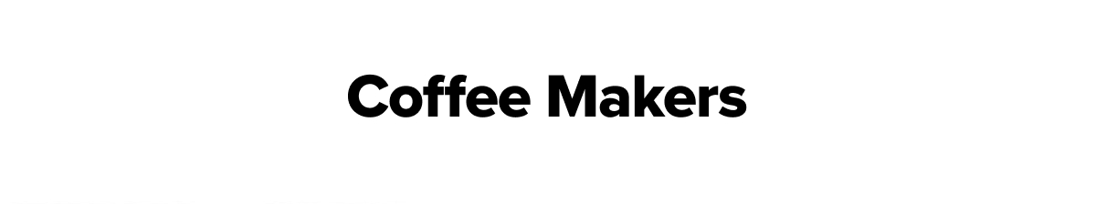 Coffee Makers