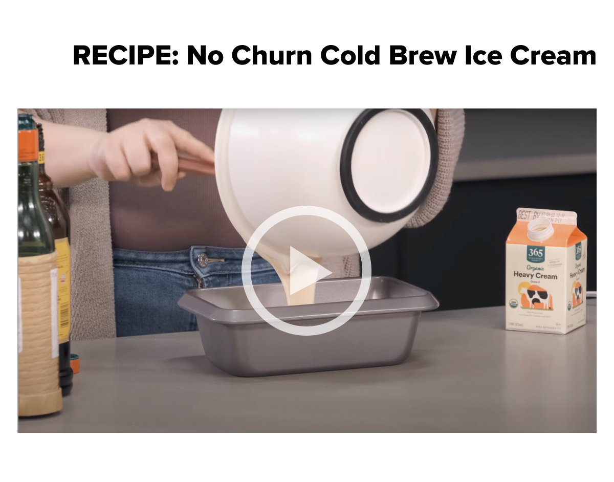RECIPE: No Churn Cold Brew Ice Cream