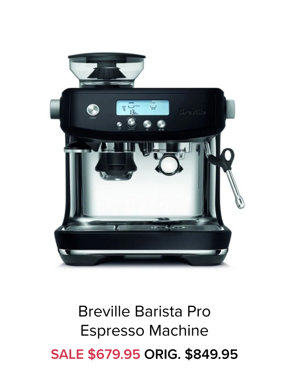 Breville Barista Pro Espresso Machine