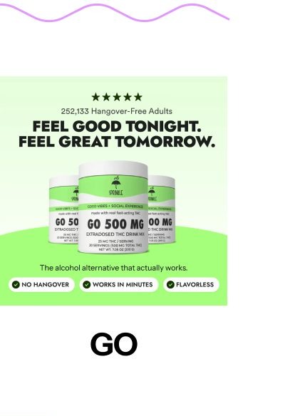 252,133 Hangover-Free Adults Feel good tonight. Feel great tomorrow. The alcohol alternative that actually works.