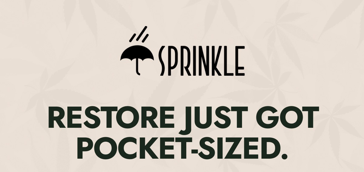 Sprinkle restore just got pocket-sized.
